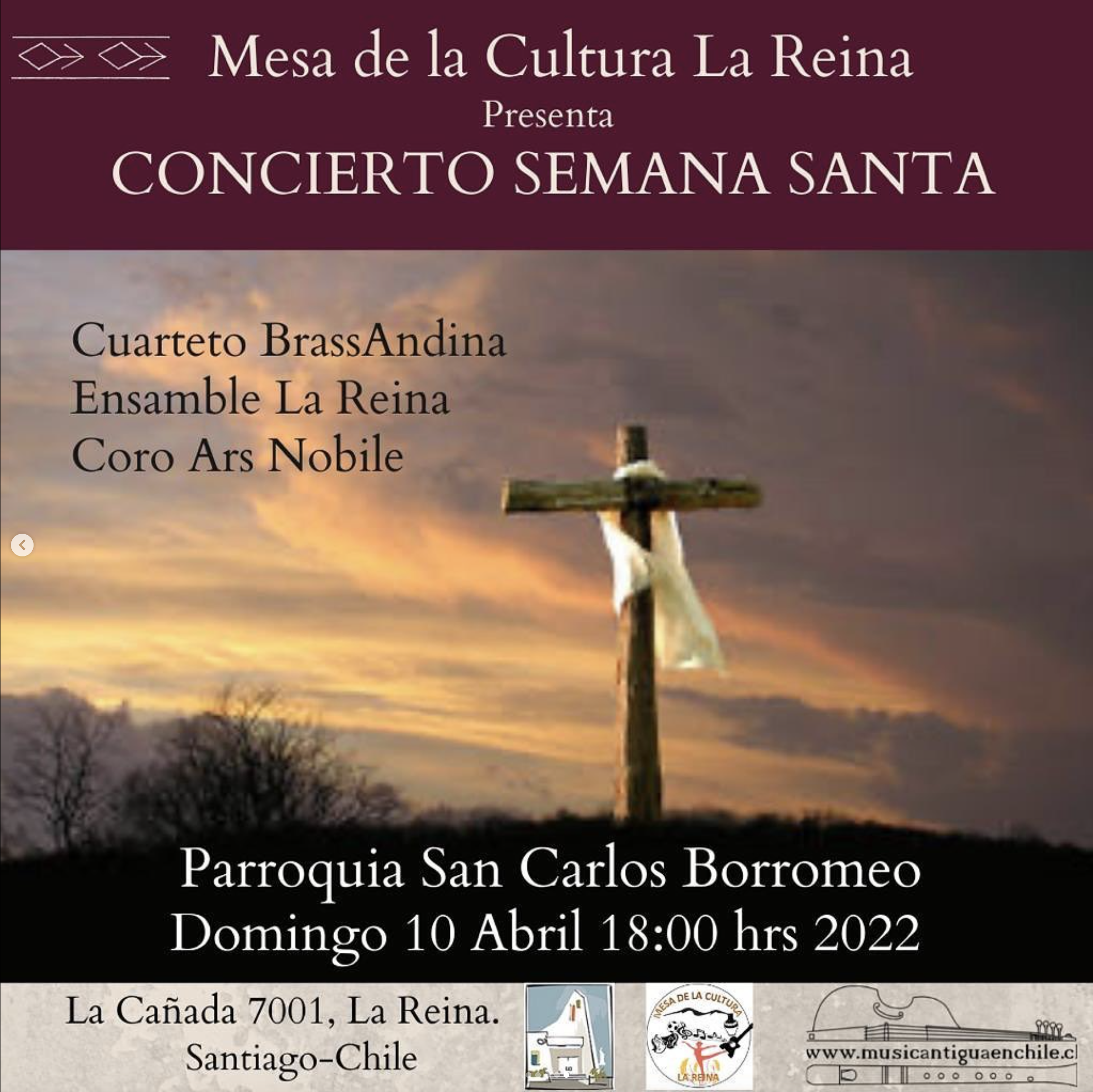 Concierto de Semana Santa – Parroquia San Carlos Borromeo